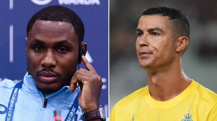 Odion Ighalo drops truth bomb on players moving to Saudi Arabia, accuses Cristiano Ronaldo of playing for money